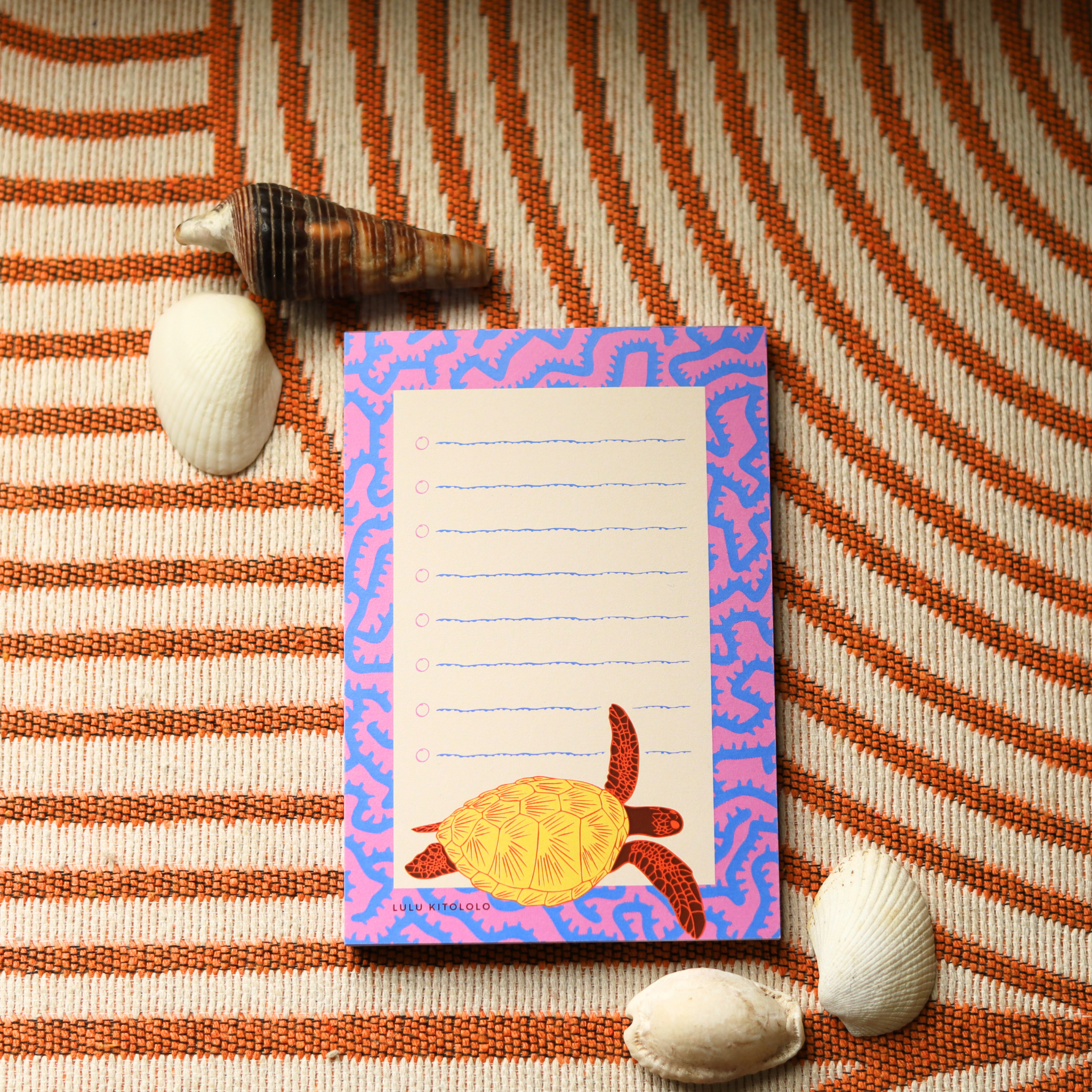 Turtle Checklist Notepad