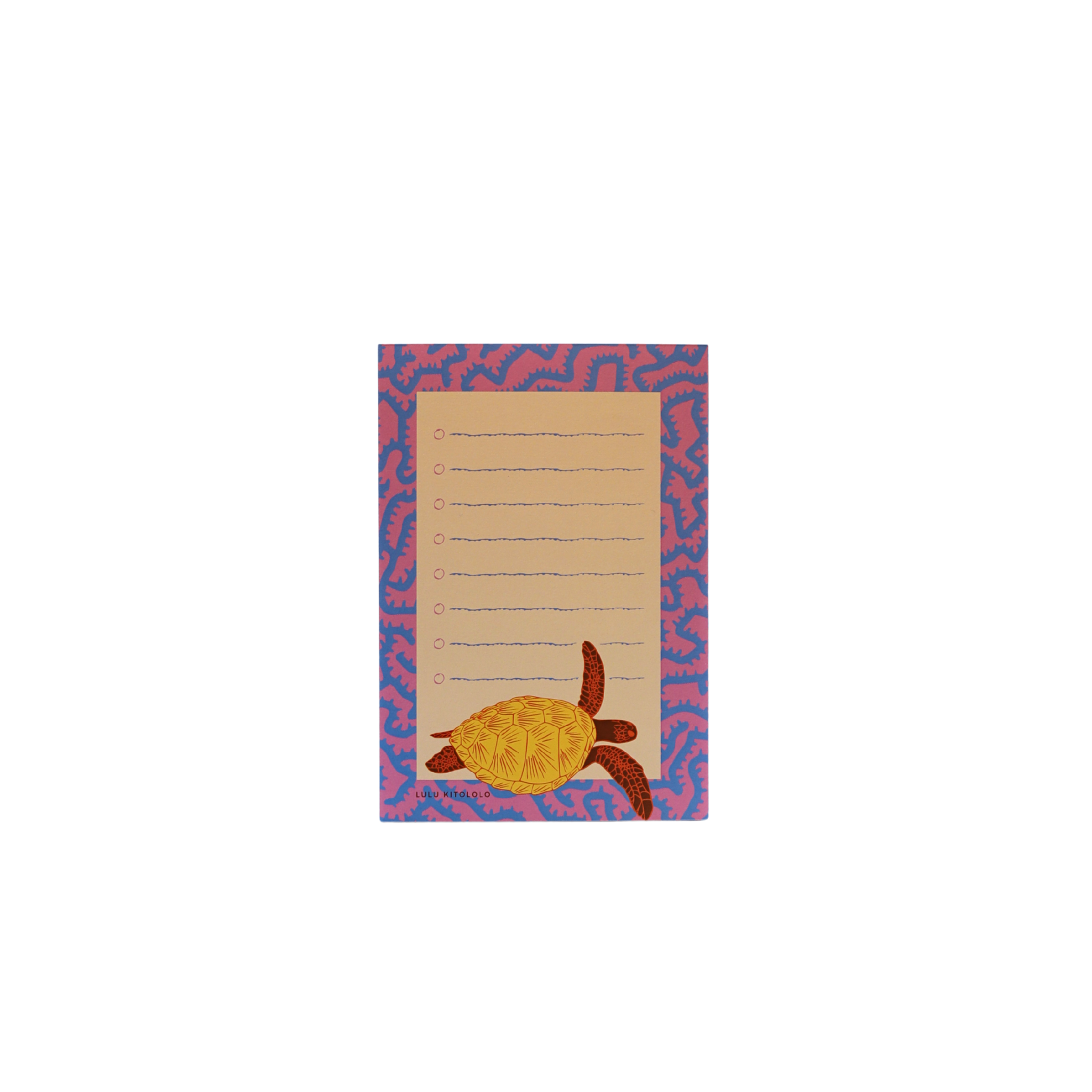 Turtle Checklist Notepad