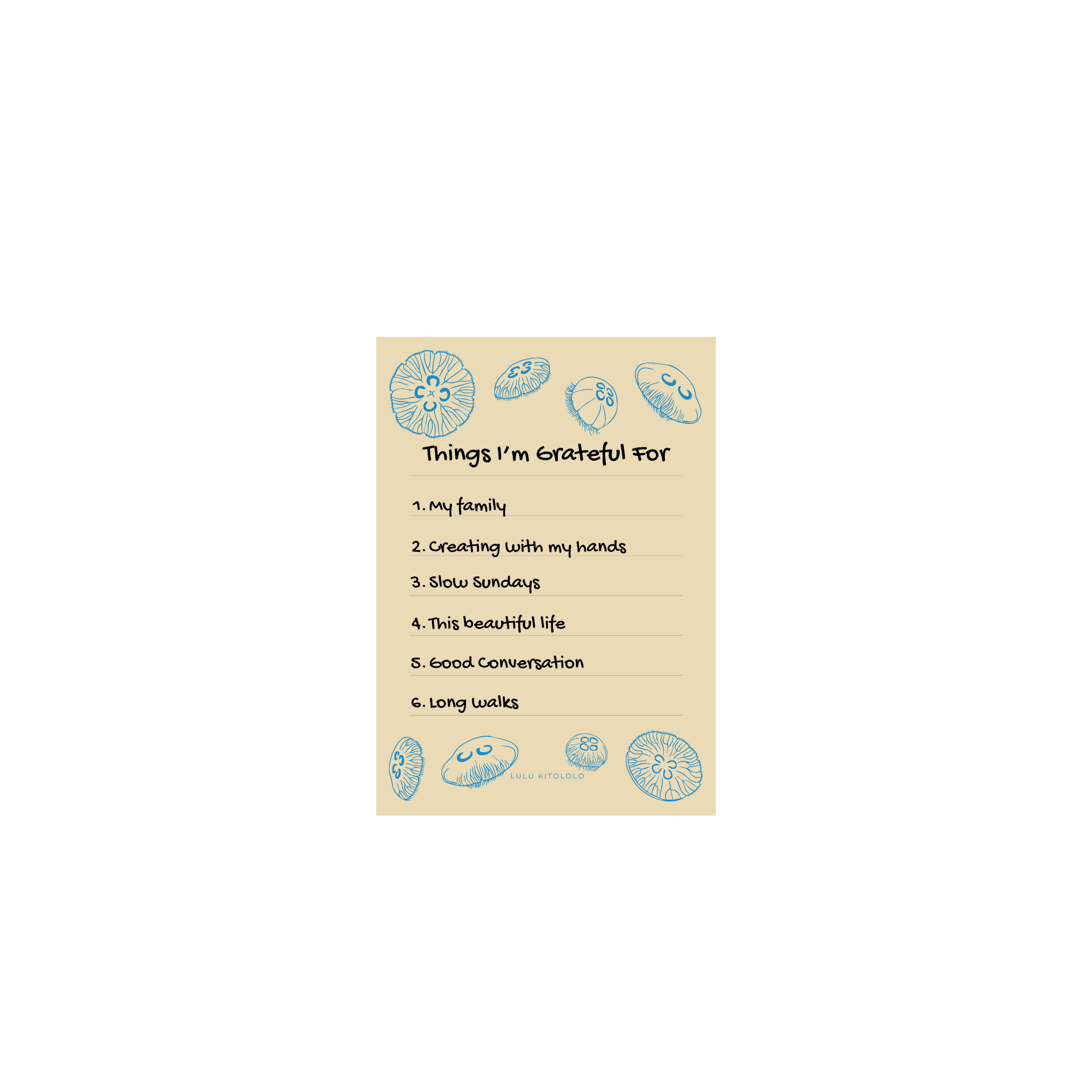 Clear Jellies Checklist Notepads