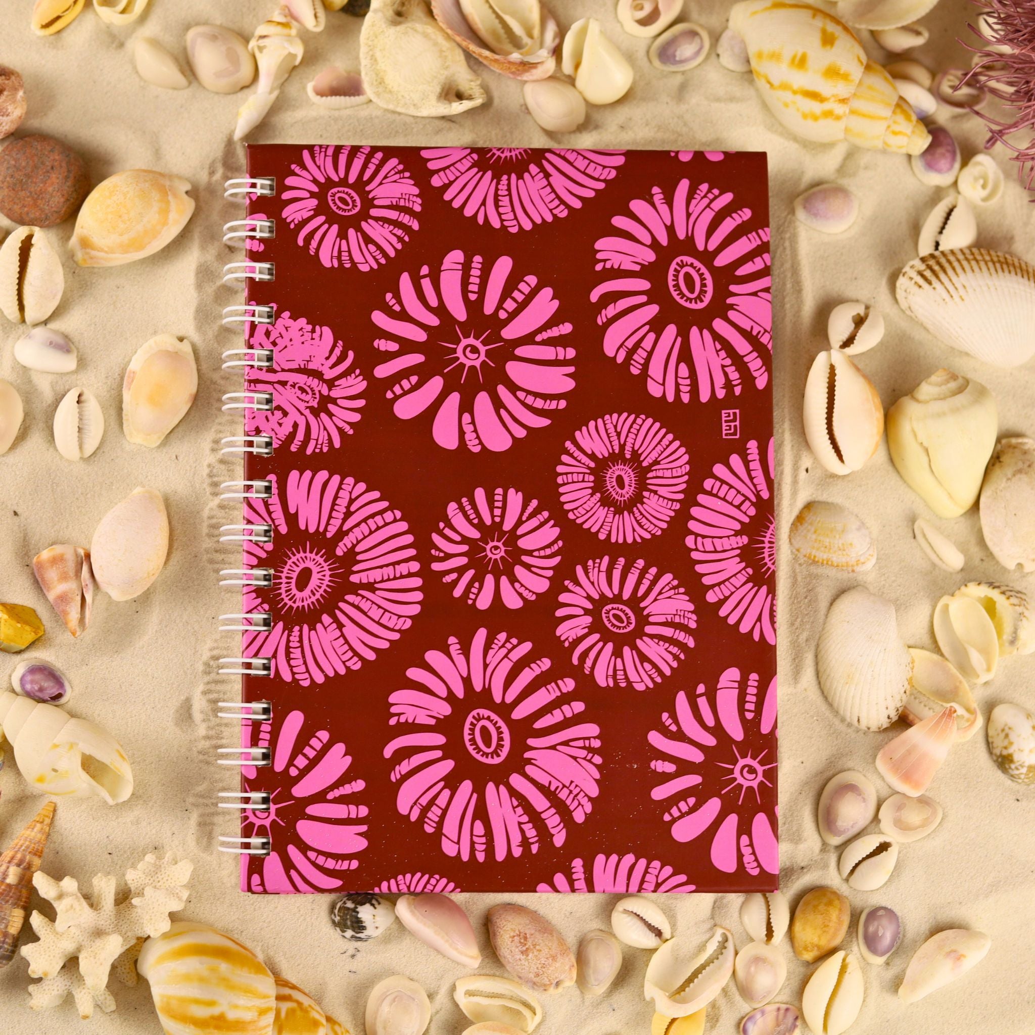Coral Spiral Bound Notebooks
