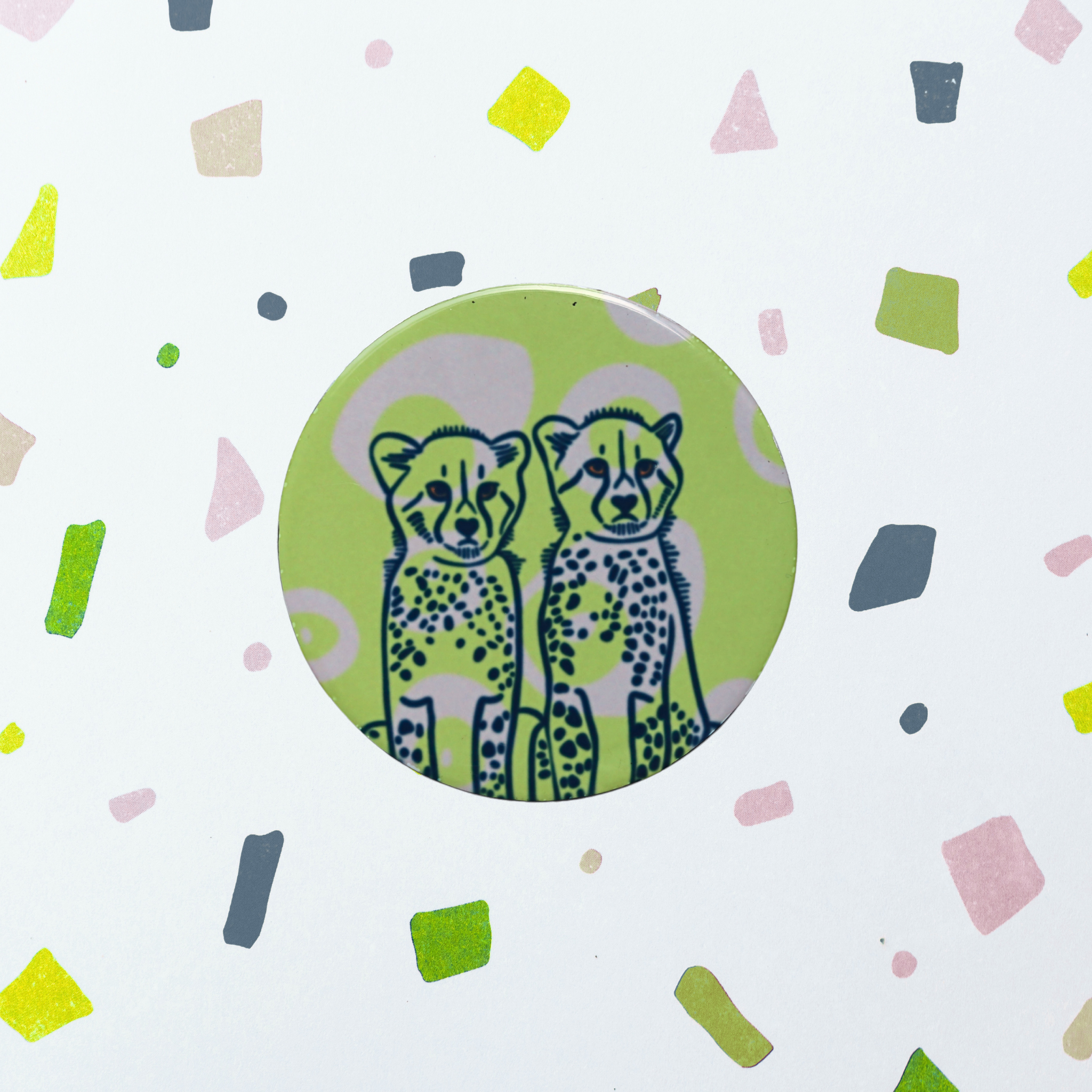 Baby Cheetah Kids Play Magnets