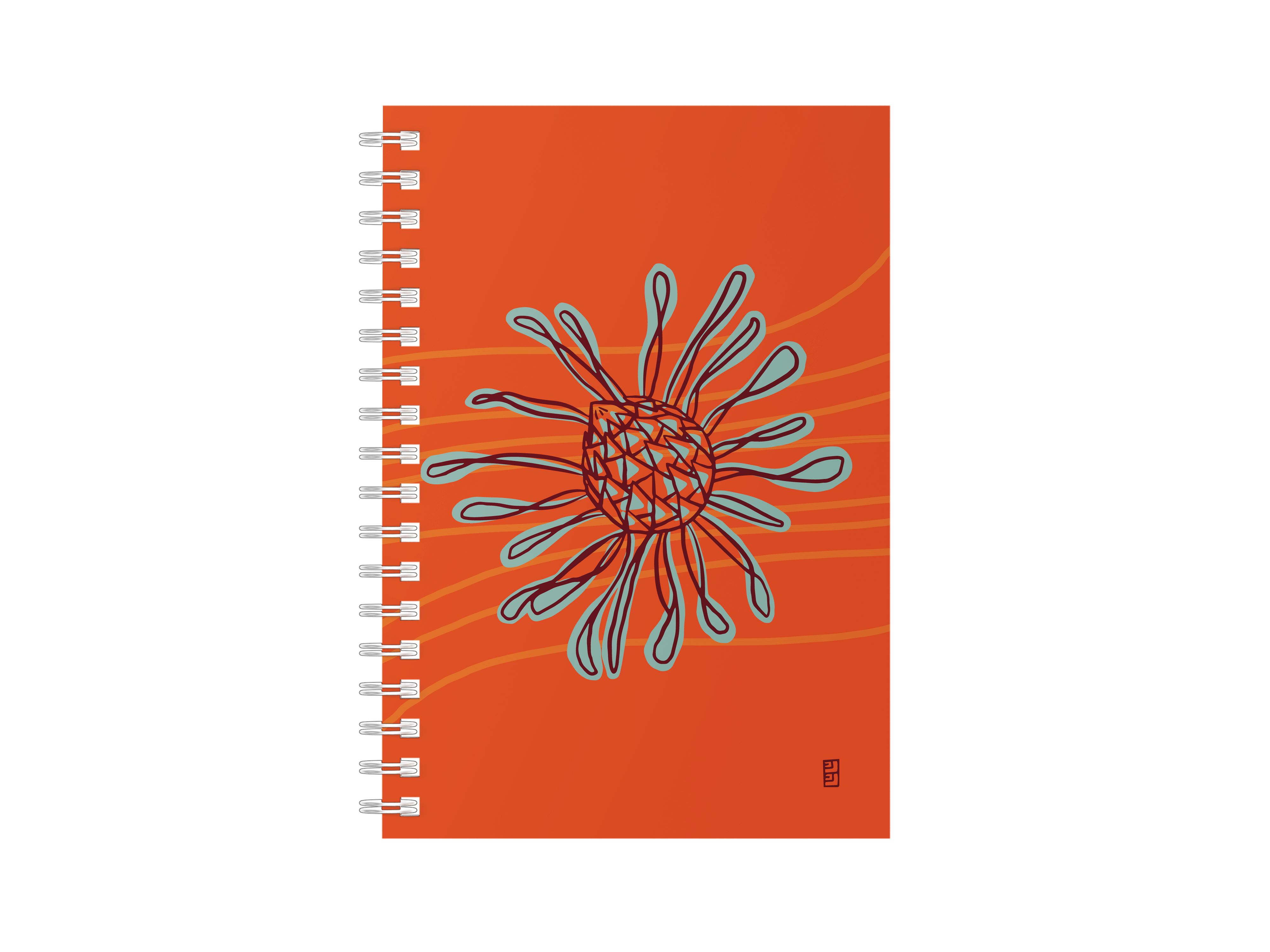 AGAVE SPIRAL BOUND NOTEBOOK by Lulu Kitololo