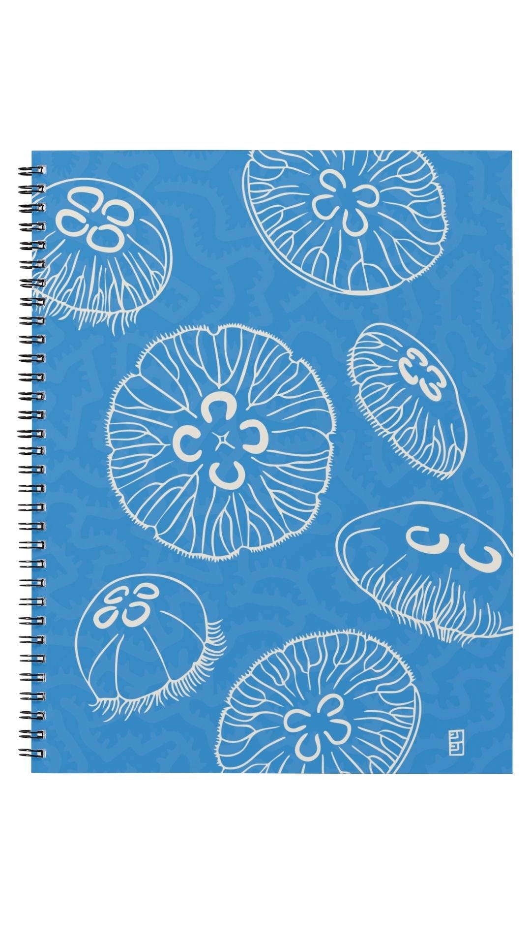 Clear Jellies Blue Spiral Bound Notebooks By Lulu Kitololo