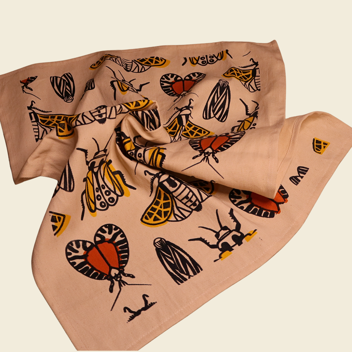 Moth Eclipse Dudus Tea Towel