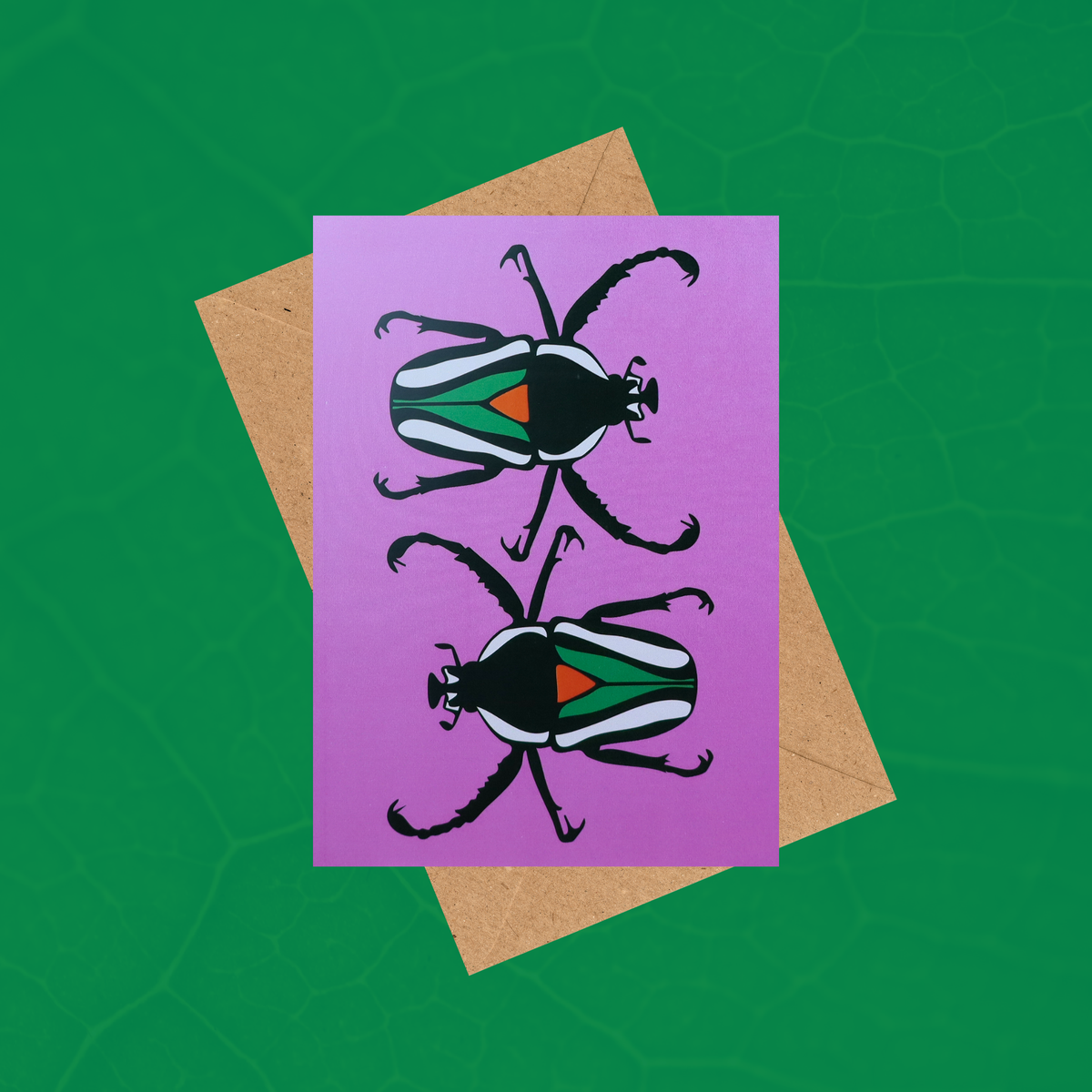 Star Beetle Dudus Greeting Cards