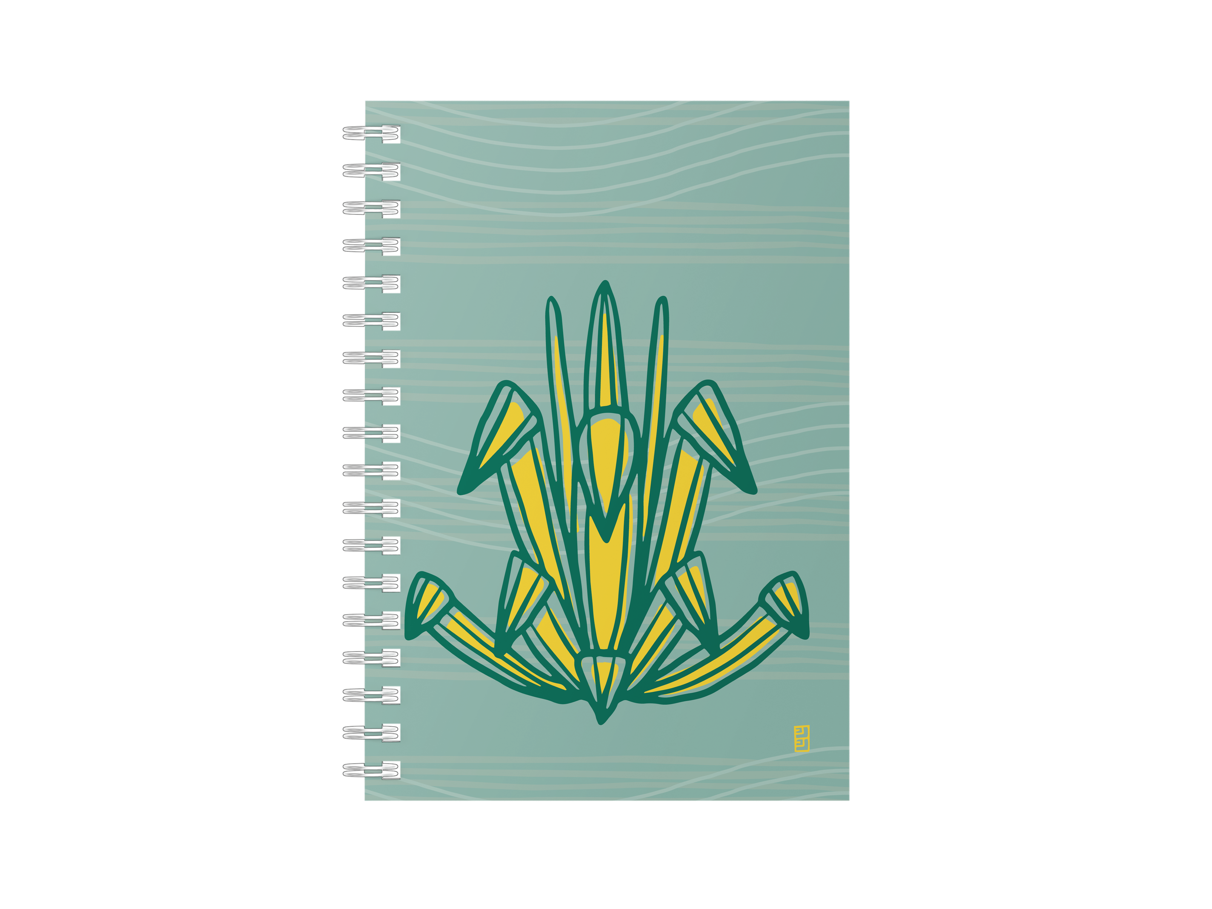 Agave Spiral Bound Notebook By Lulu Kitololo