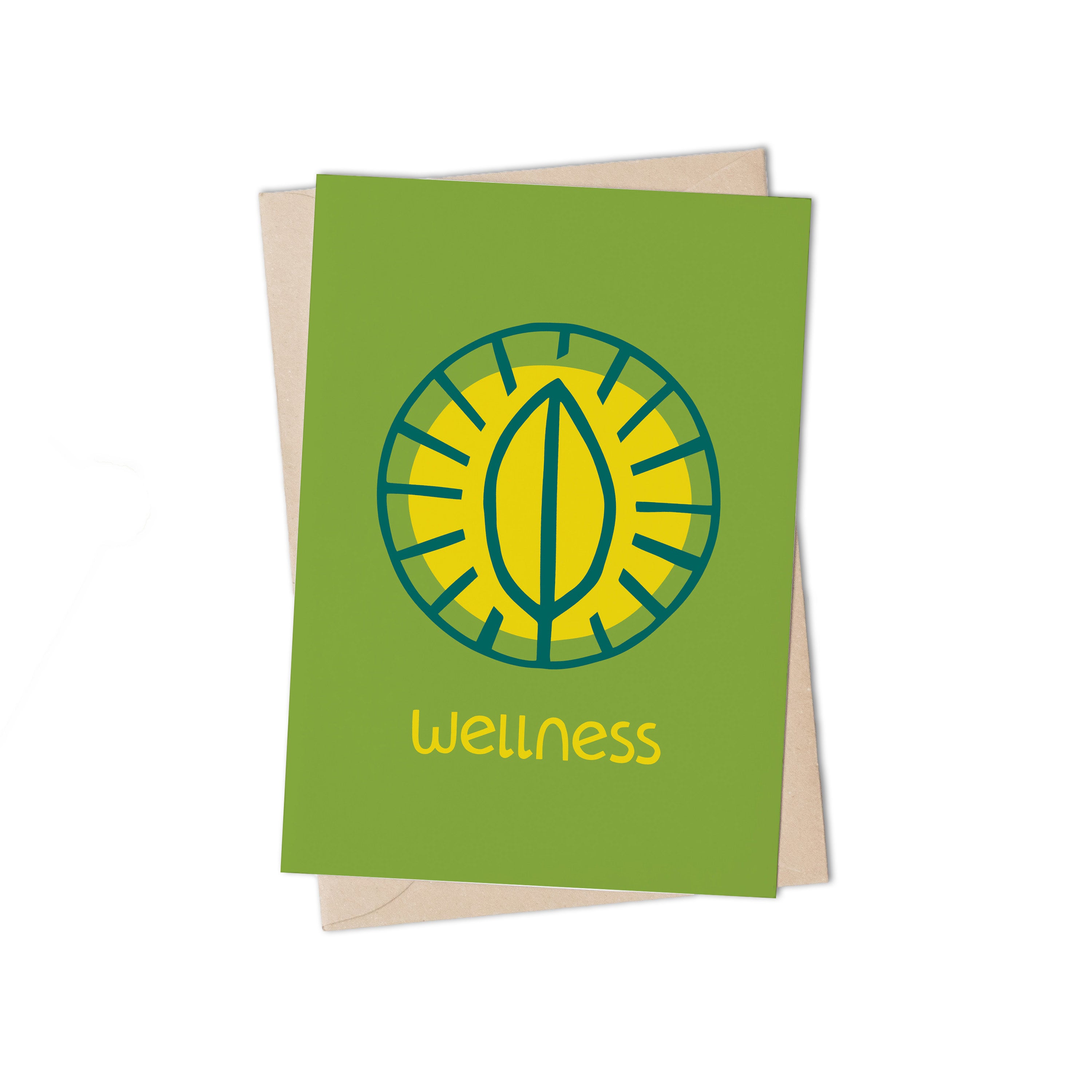 Warm Wishes Wellness Greeting Card By Lulu Kitololo