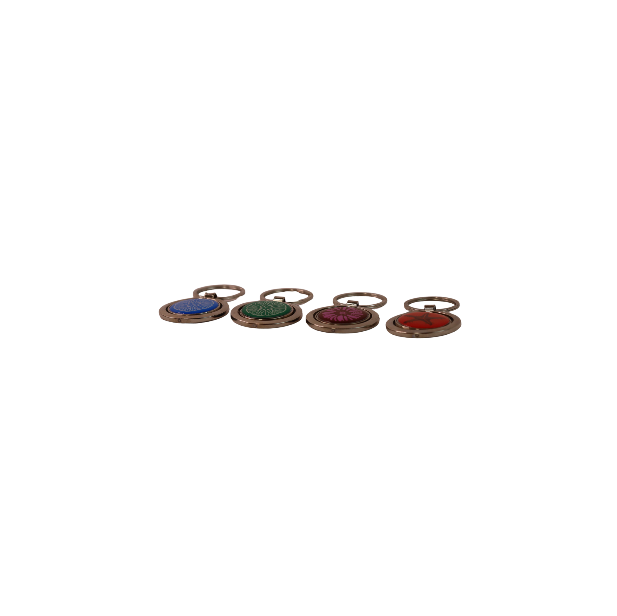 Ocean Vibes Coral Red Key Chains