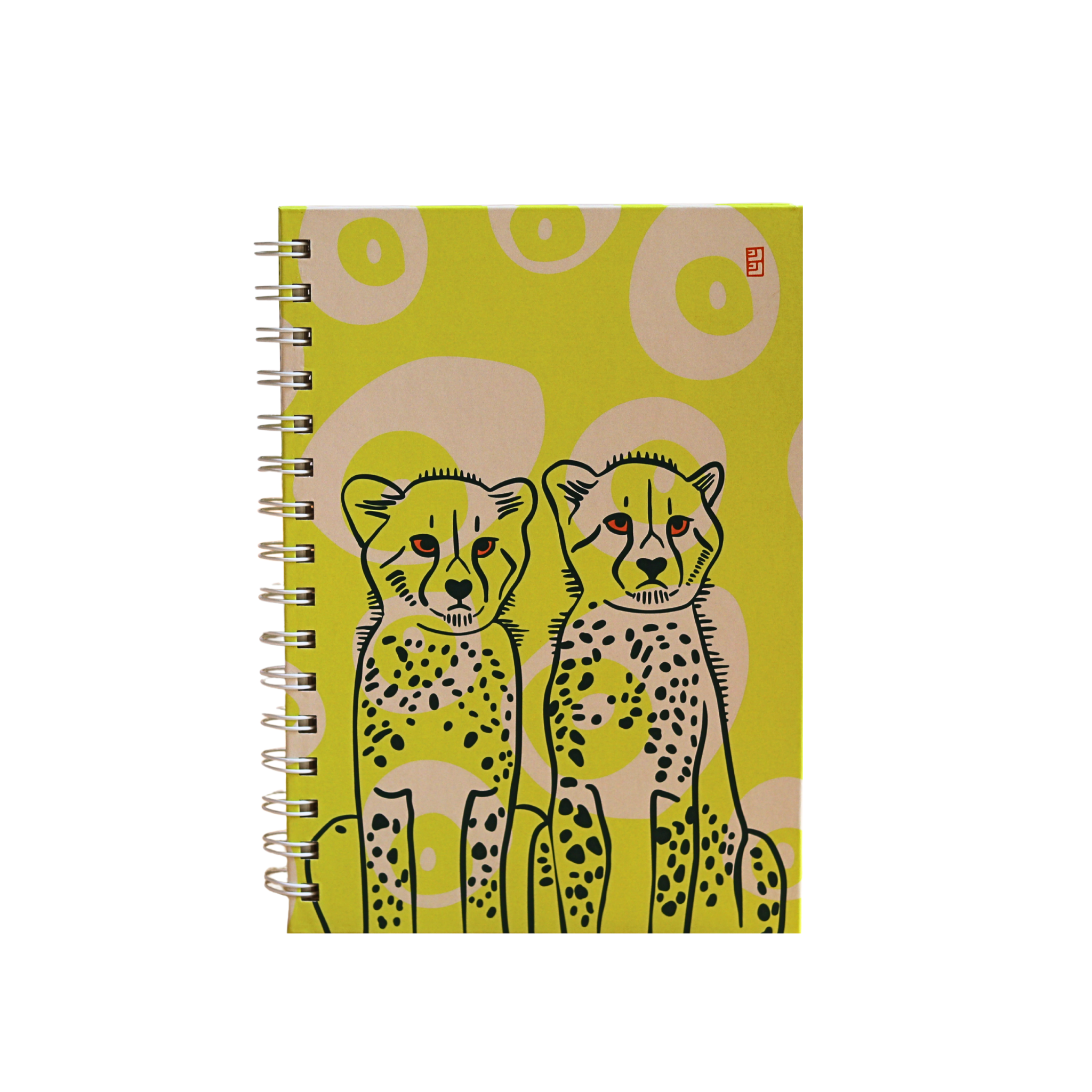 Cheetah Duo Little Wildlings Spiral Notebooks