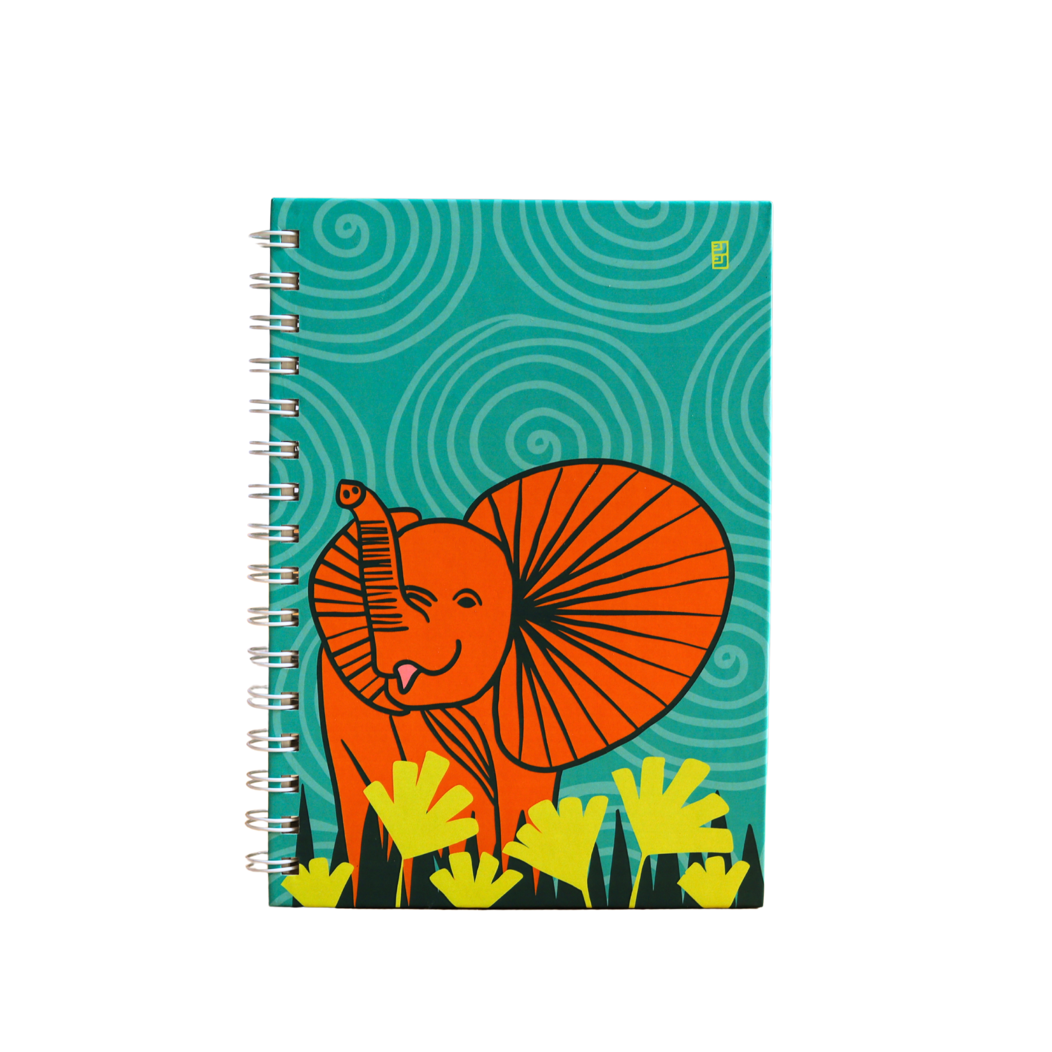 Elephant Calf Little Wildlings Spiral Notebook