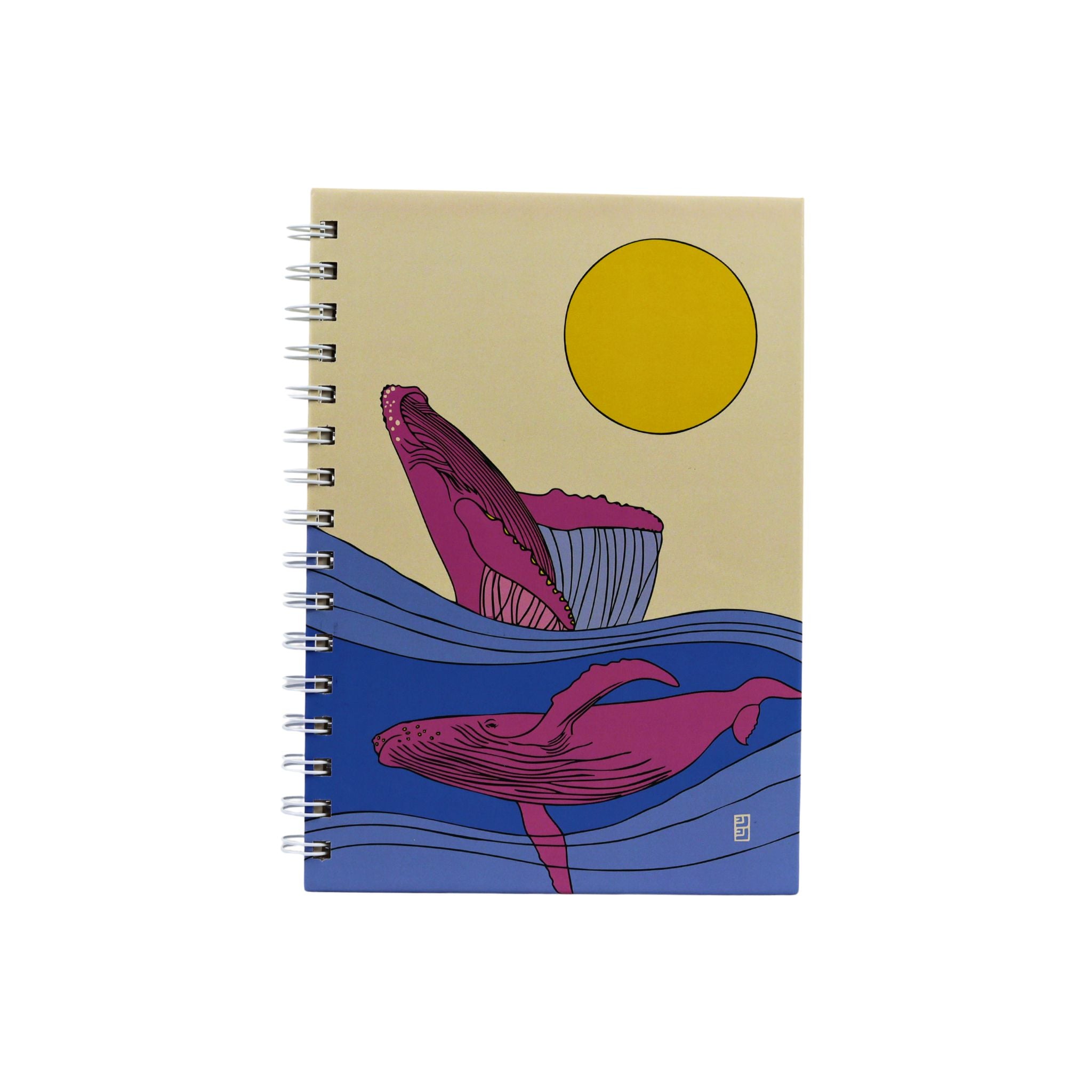 HumpBack Whale Spiral Bound Notebooks
