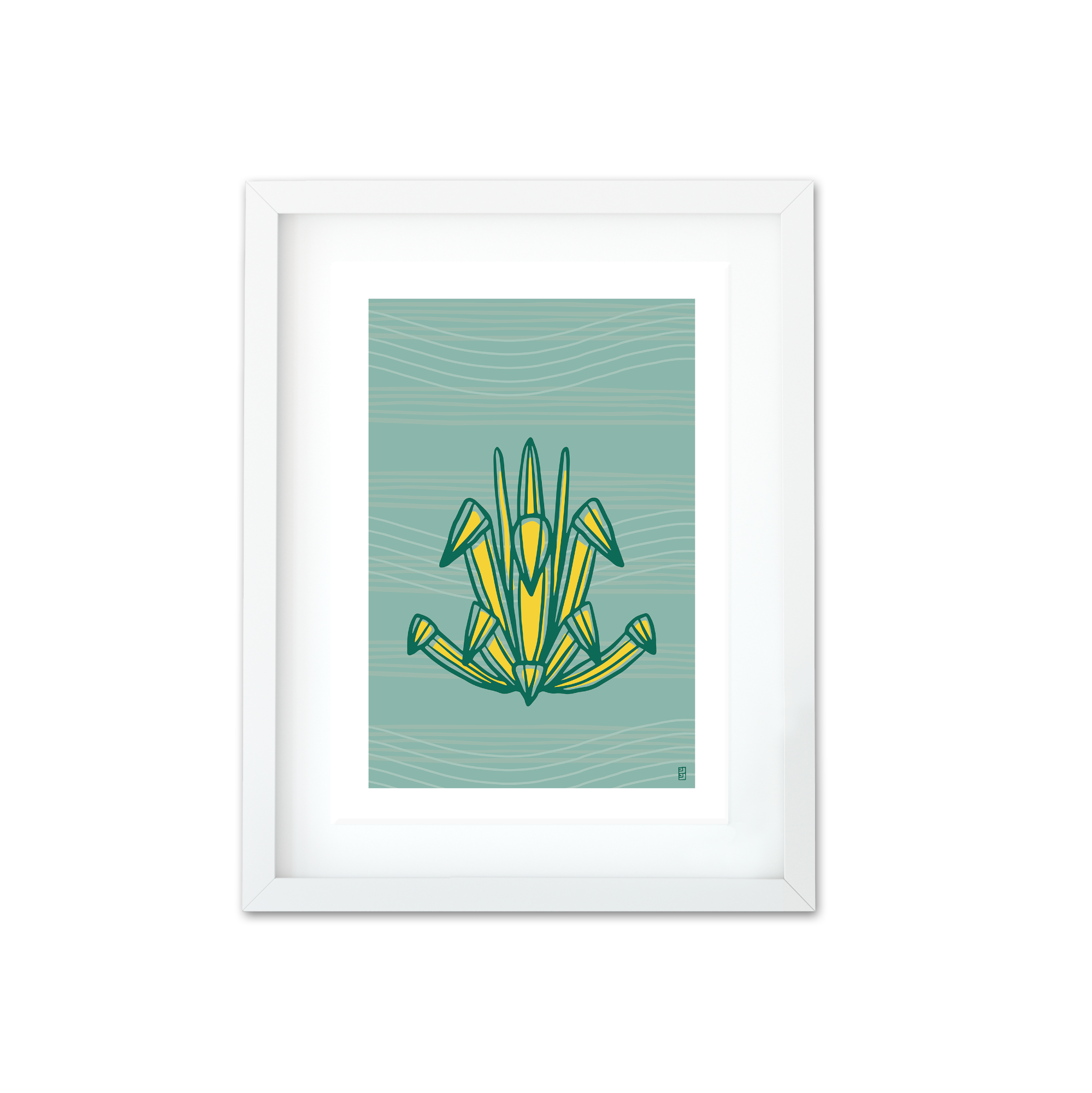 AGAVE A3 ART PRINT by Lulu Kitololo