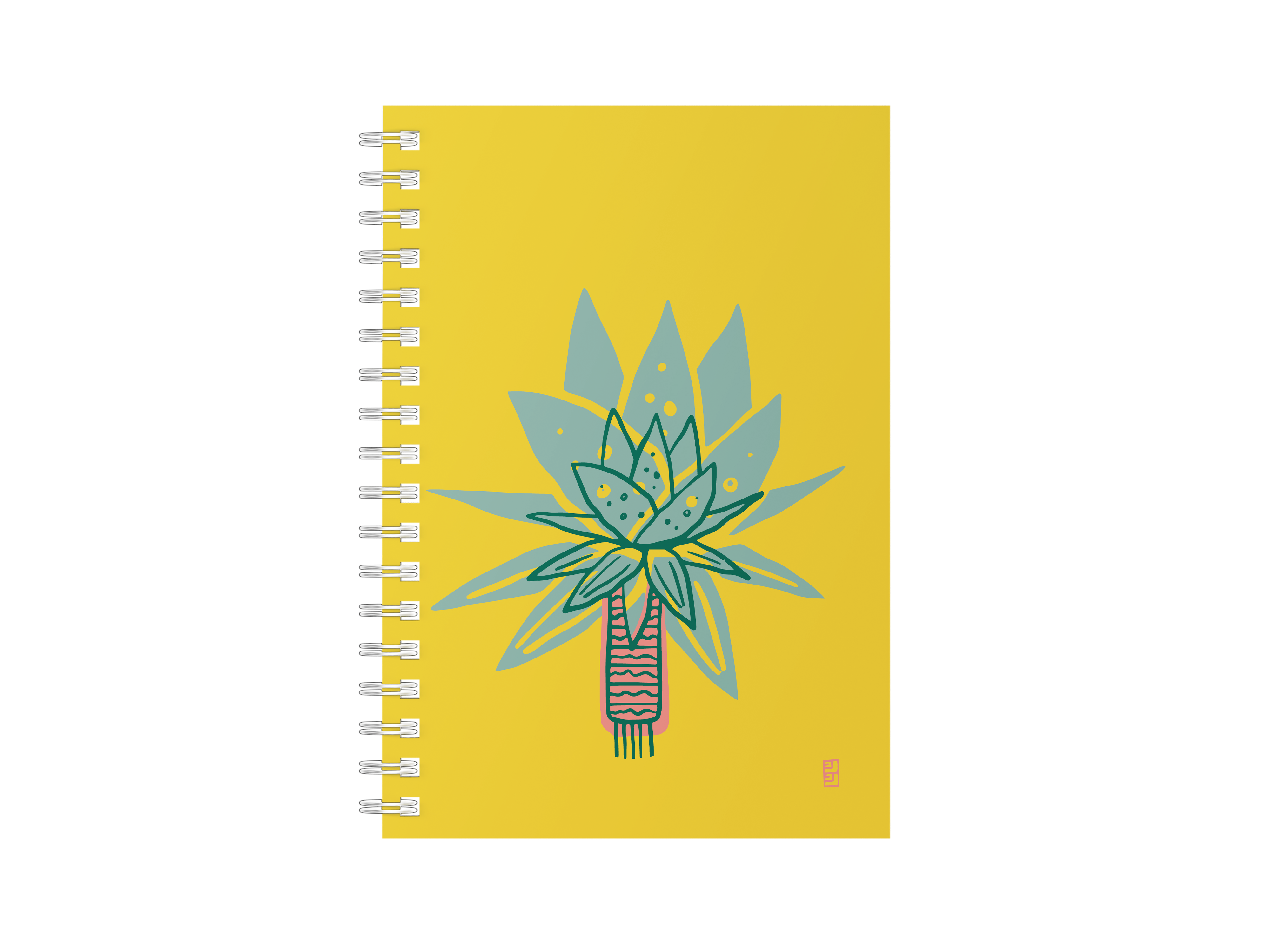 ALOE FEROX SPIRAL BOUND NOTEBOOK by Lulu Kitololo
