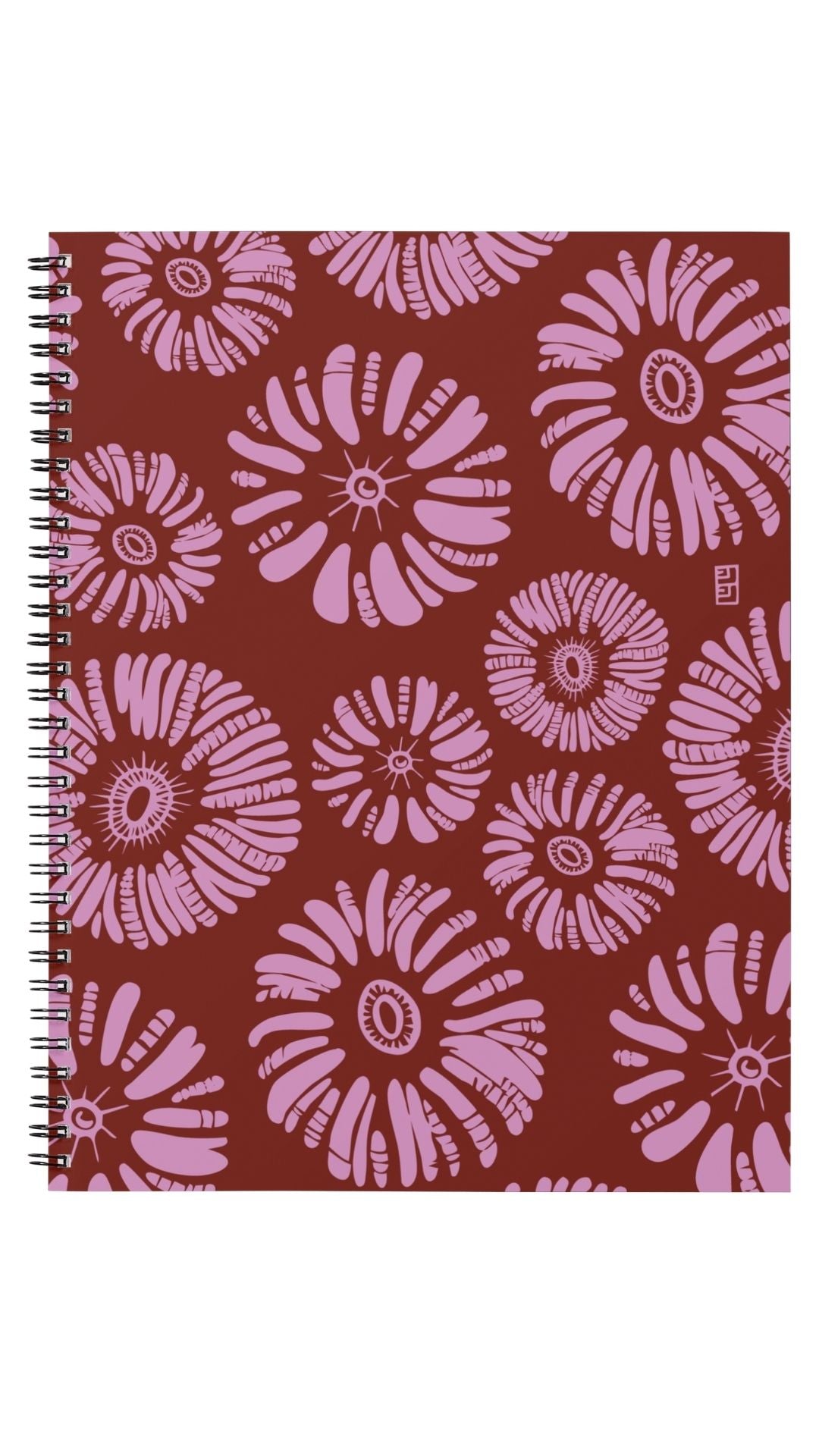 Coral Spiral Bound Notebooks By Lulu Kitololo