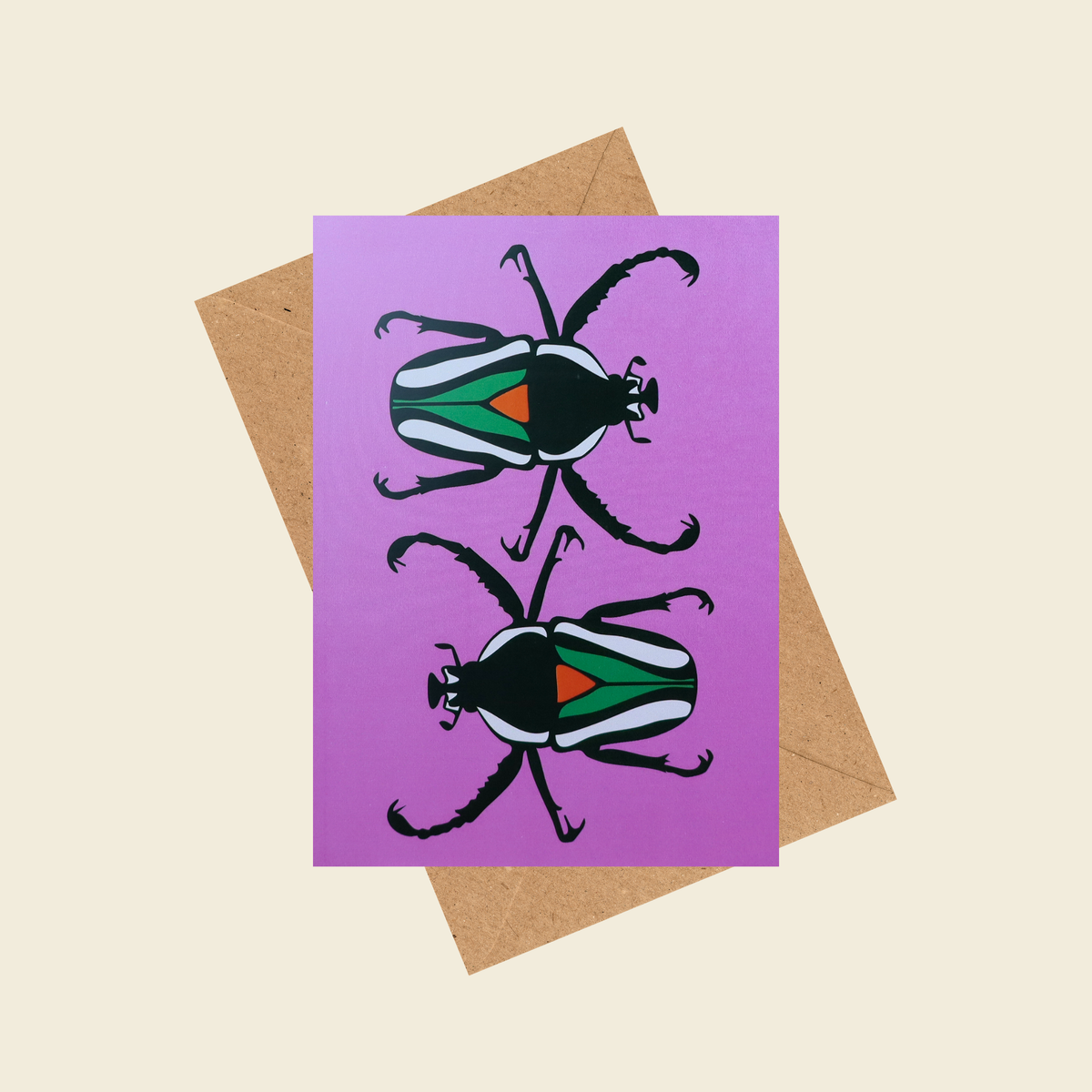 Star Beetle Dudus Greeting Cards