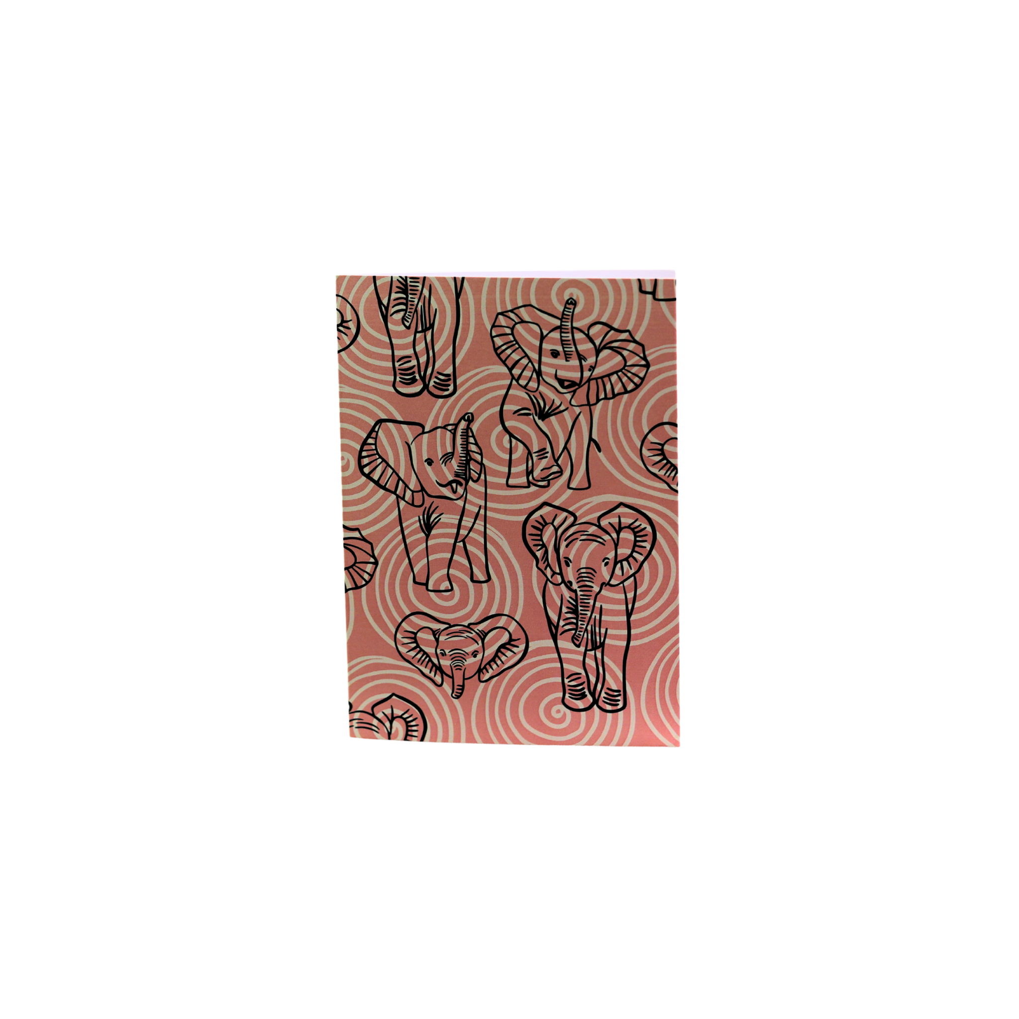 Elephant Calves Kids Play Greeting Cards By Lulu kitololo