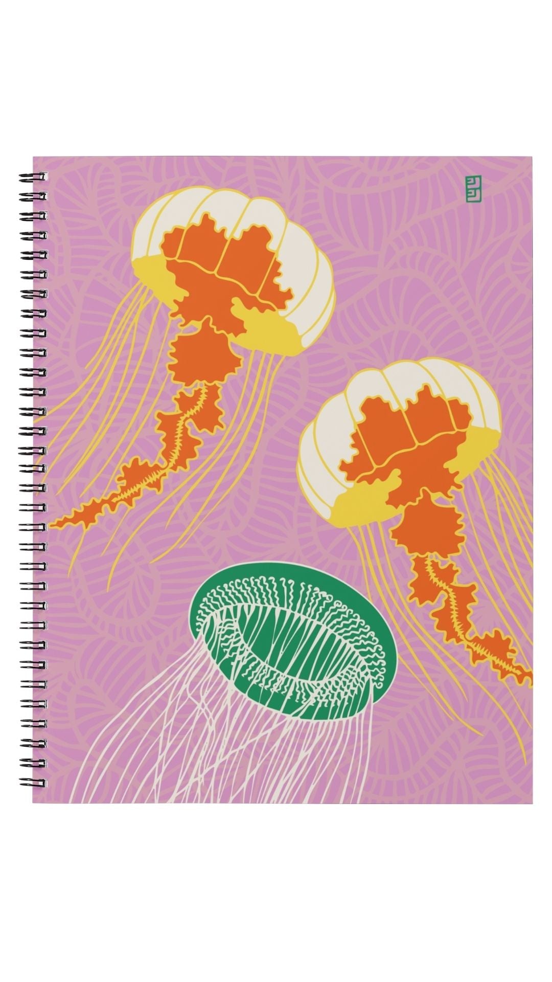Jellies Spiral Bound Notebooks In Pink By Lulu Kitololo