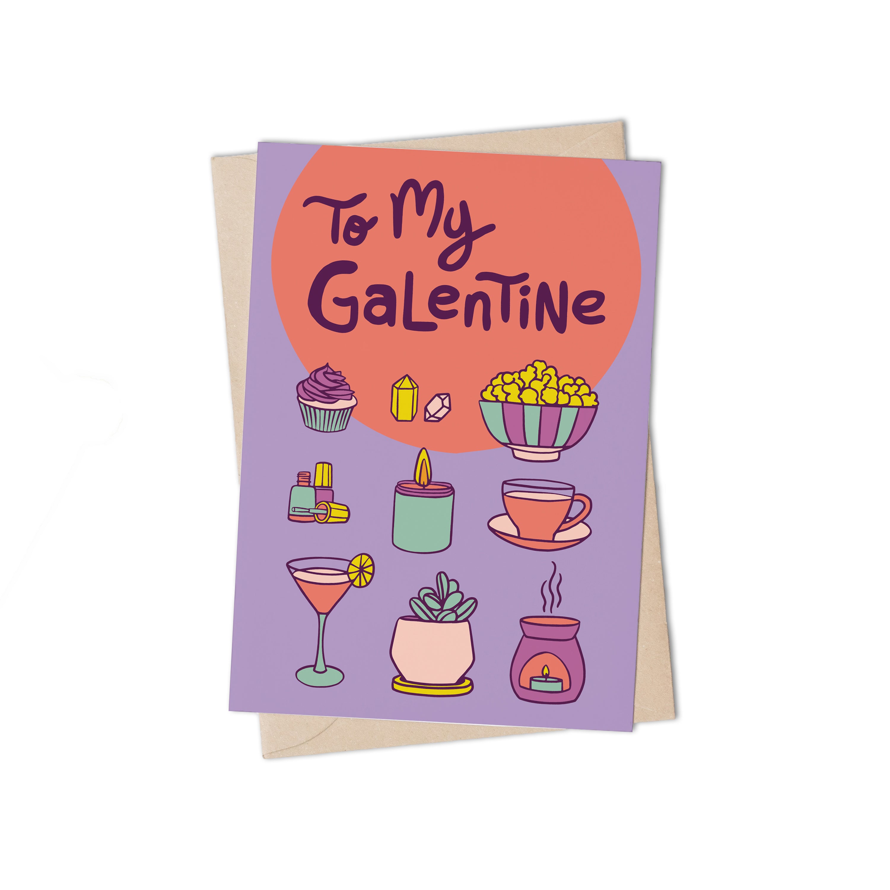Love to My Galantine greeting Card