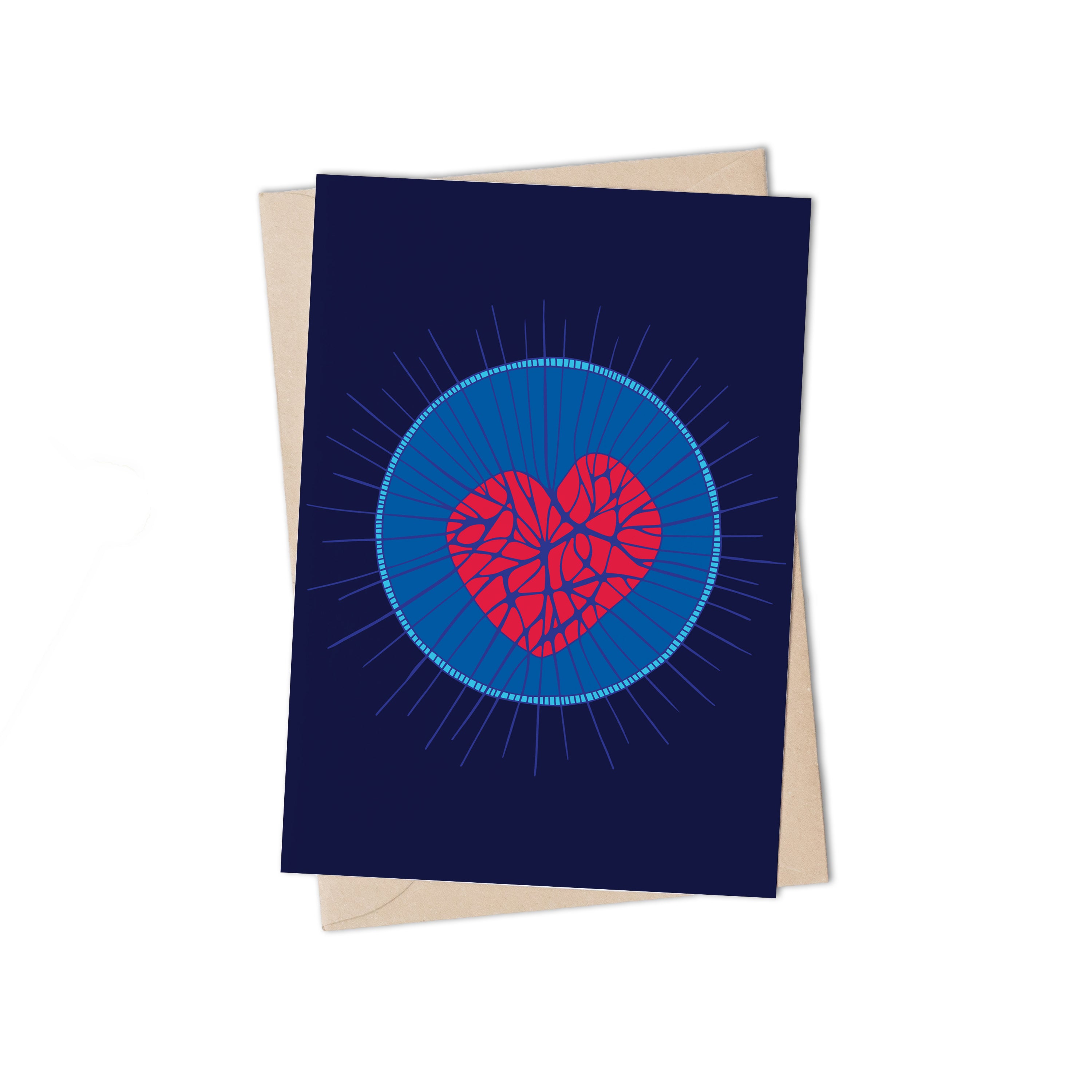 Love Magic Greeting Card by Lulu Kitololo