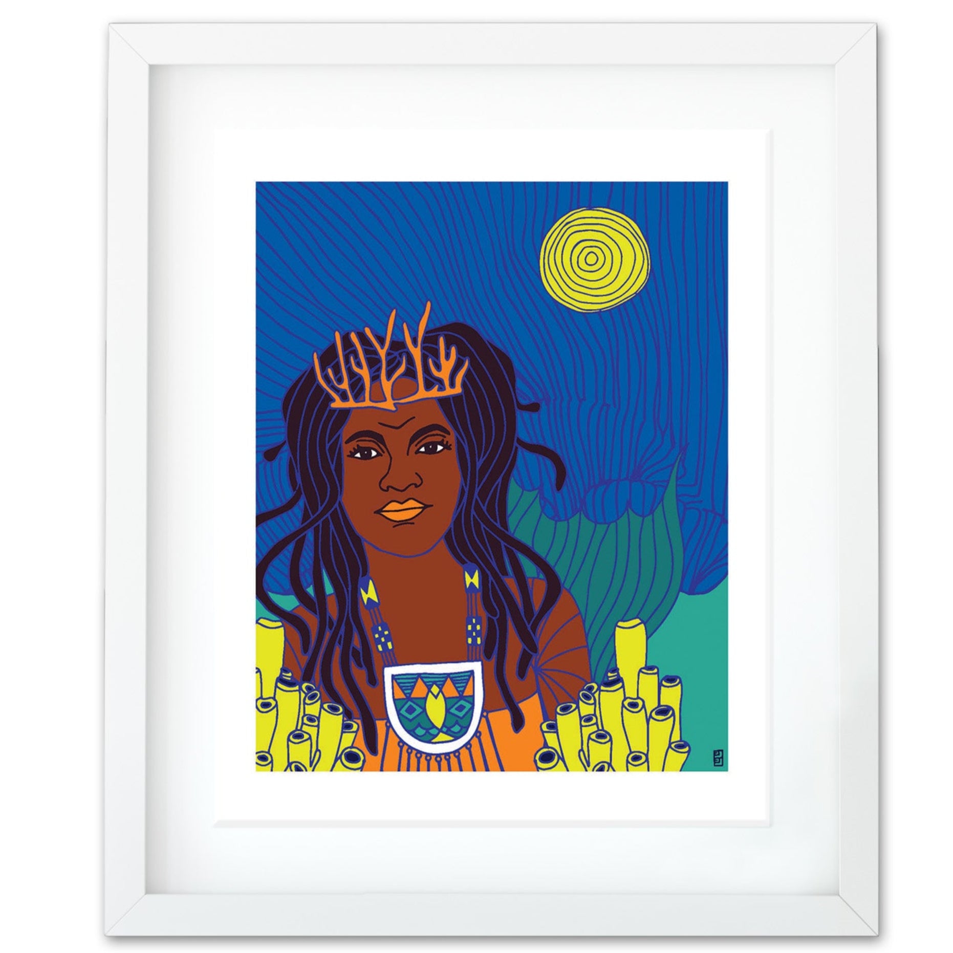 Yemoja 8 by 10 Print By Lulu Kitololo