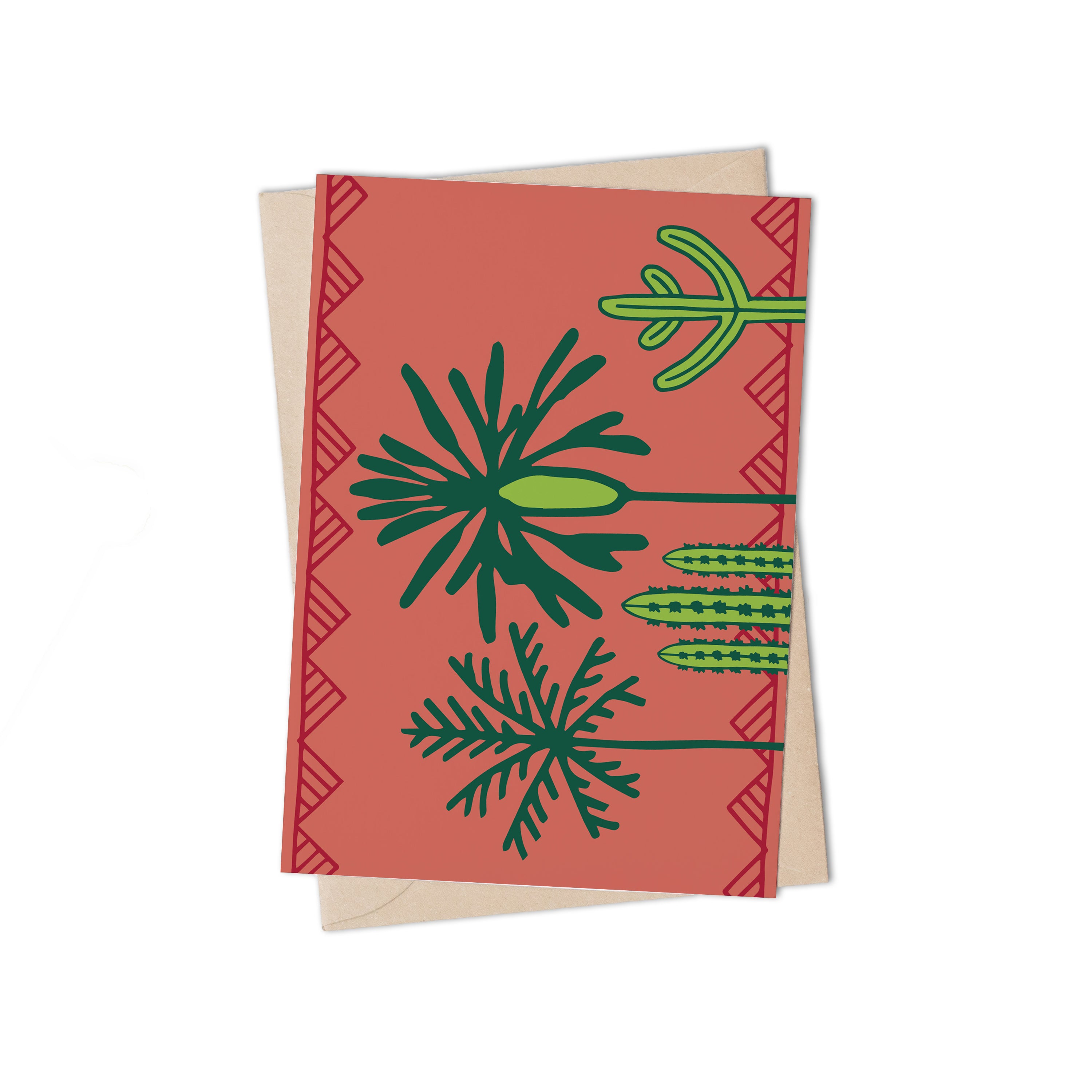 Majorelle Greeting Card by Lulu Kitololo