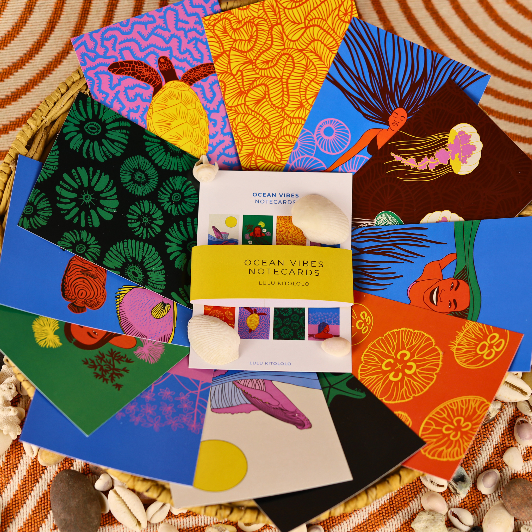 Ocean Vibes Notecard Set