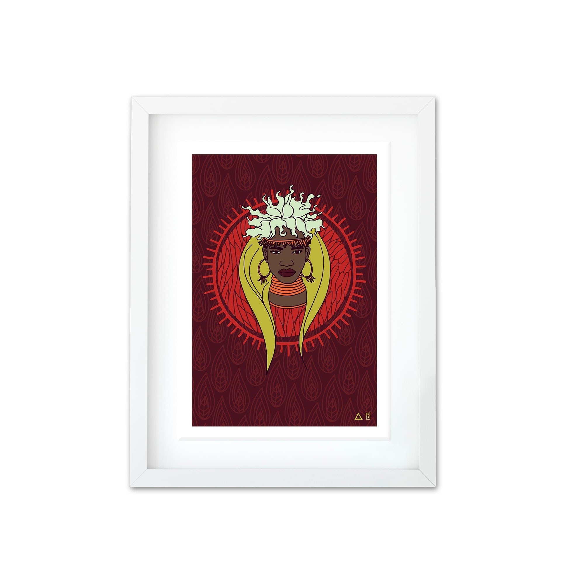 Oya A3 Art Print by Lulu Kitololo