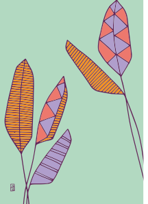 Palms Pocket Notebook by Lulu Kitololo