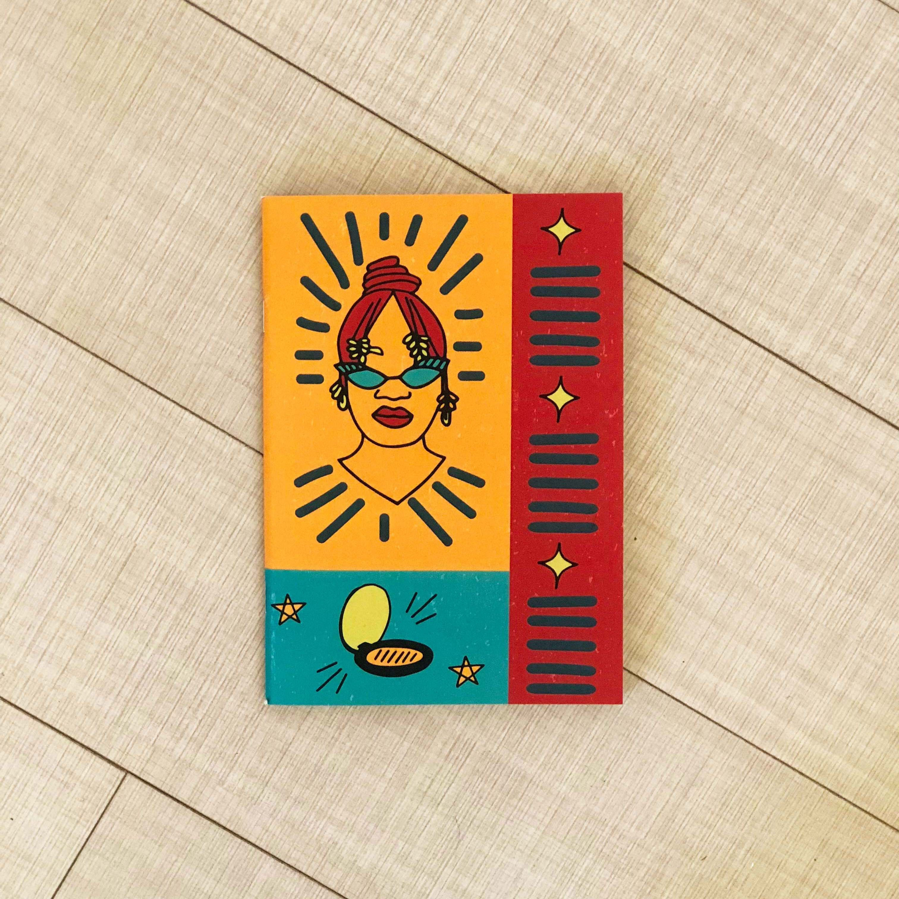Plain A5 Notebook – Barbershop Fashionista by Lulu Kitololo
