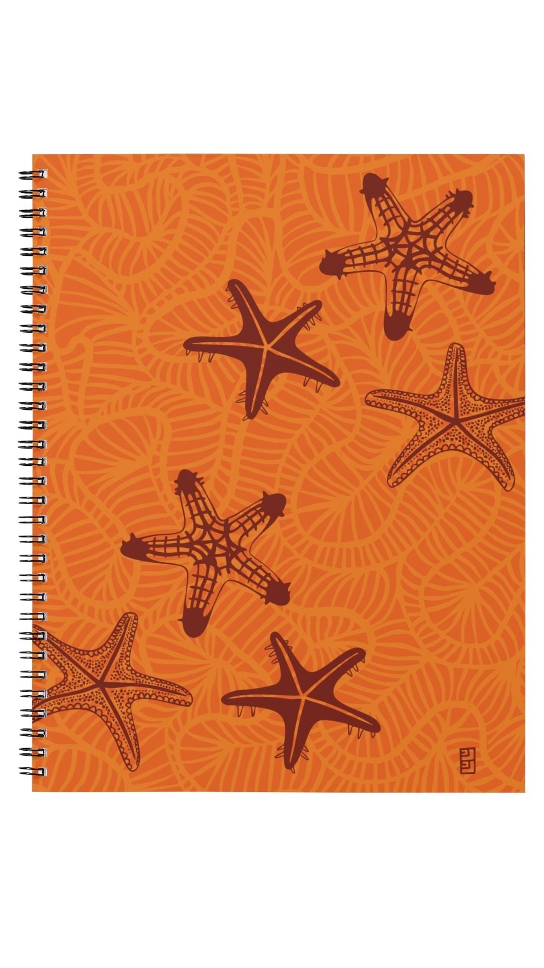 Star Fish Spiral Bound Notebooks By Lulu Kitololo