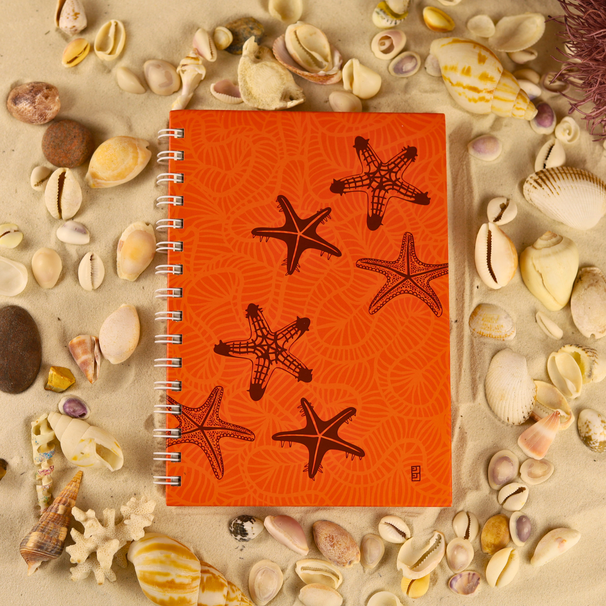 Star Fish Spiral Bound Notebooks
