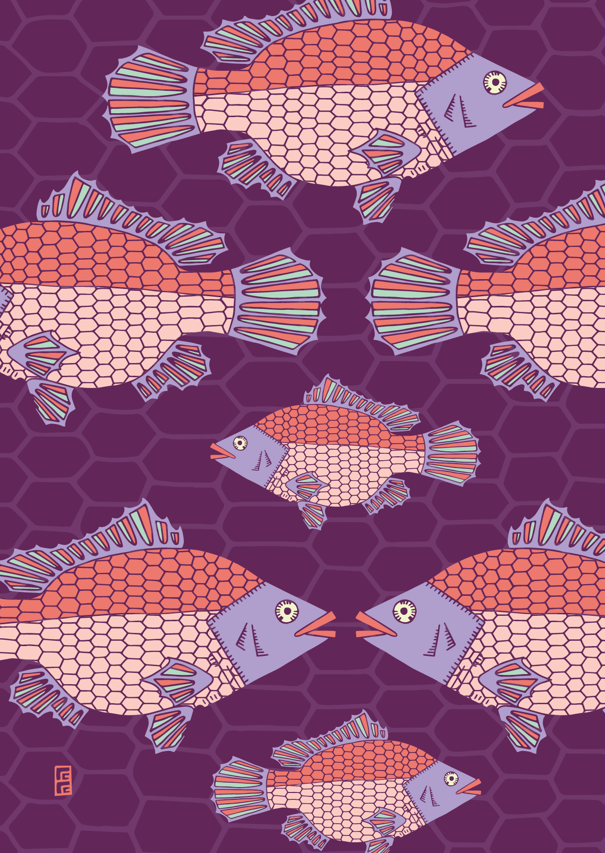 Tilapia Pocket Notebook By Lulu Kitololo