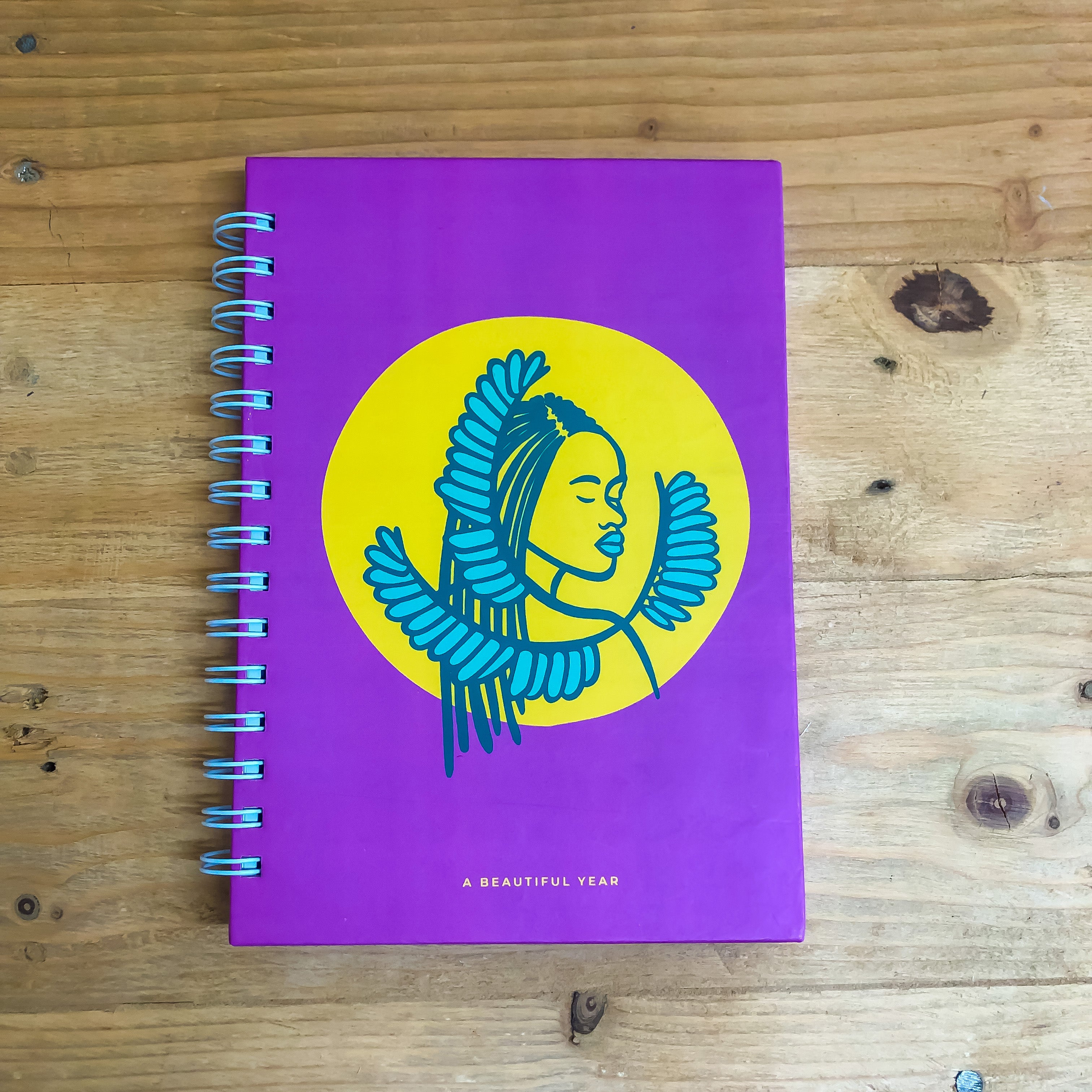 Undated Annual Planner in Purplr by Lulu Kitololo