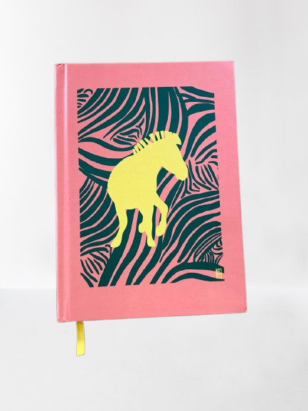 Zebra Perfect Binding Notebook By Lulu Kitololo